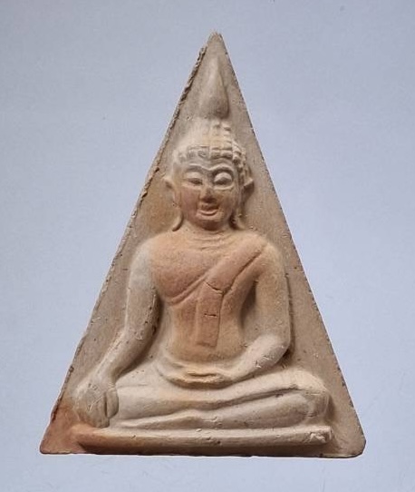 พระนางพญาสุโขทัย เนื้อดินเผา วัดบึงวนาราม จ.สุโขทัย ปี2536 กล่องเดิมๆ