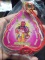 วัดยางใหญ่ นครศรีธรรมราช โมบายใบโพธิ์แขวนหน้ารถ เคลือบพลาสติก ตาพรานบุญ . หลัง หลวงพ่อวัดยางใหญ่