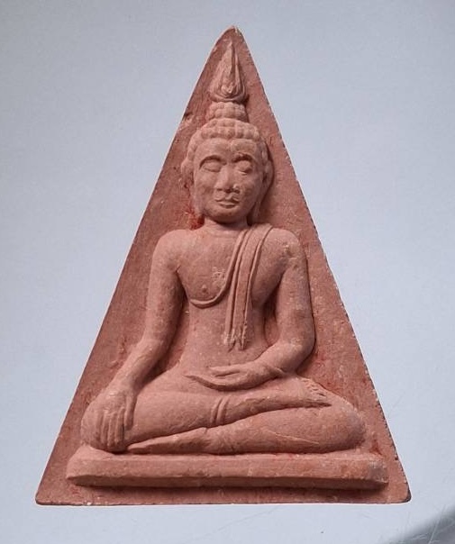 พระนางพญาเสน่ห์จันทร์หอม วัดปากบ่อ กทม. ปี2551 รุ่นเพิ่มลาภ เพิ่มยศ เพิ่มบารมี กล่องเดิมๆ