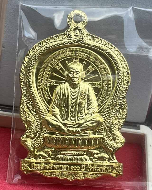 หลวงพ่อพัฒน์ ปุญฺญกาโม วัดห้วยด้วน จ.นครสวรรค์ รุ่น นั่งพานห้วยด้วน