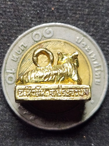 วัดทะมะดอนเสือหมอบ จ ประจวบคีรีขันธ์ รูปหล่อเสือหมอบ