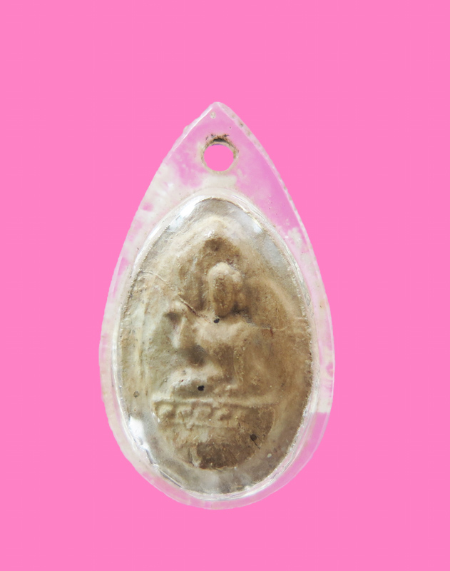 นางกวัก เนื้อดิน หลังกาบหมาก