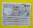 ธนบัตรชนิดราคา 10 บาท ในหลวงรัชกาลที่ 9 จำนวน 5 ฉบับ สภาพพอใช้