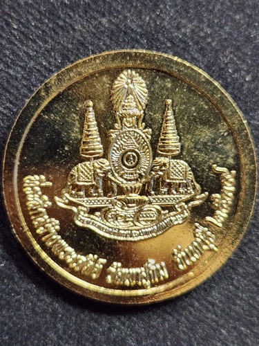 วัดเขาสุกิม จันทบุรี เหรียญ หลวงพ่อสมชาย  ที่ระลึกสร้างเจดีย์ ปี 2539