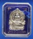 เหรียญหลวงพ่อรวย วัดตะโก รุ่นรวยปลดหนี้ เนื้อเงิน สวย เดิมๆพร้อมกล่อง