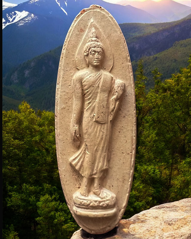 4.คัดสวย มีหน้าตา...พระลีลา 25 พุทธศตวรรษ เนื้อดิน
