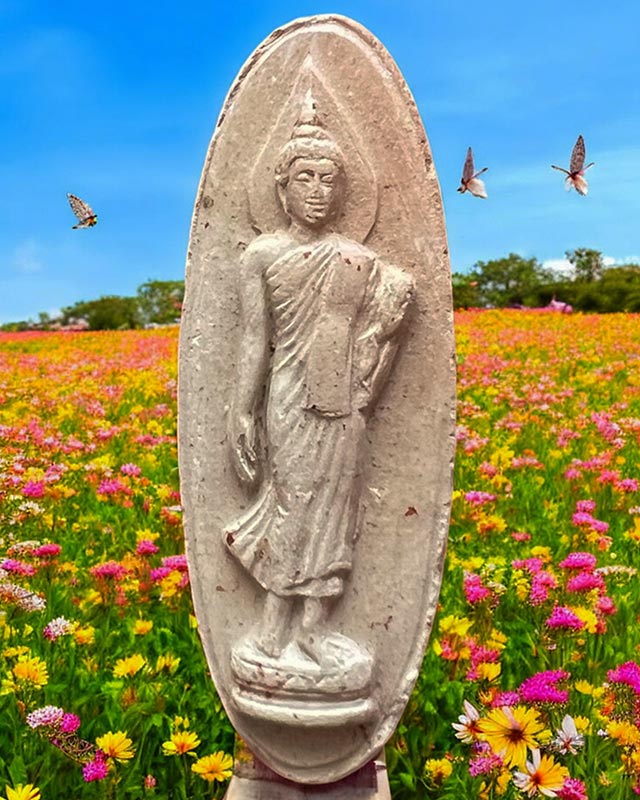 5.คัดสวย มีหน้าตา...พระลีลา 25 พุทธศตวรรษ เนื้อดิน
