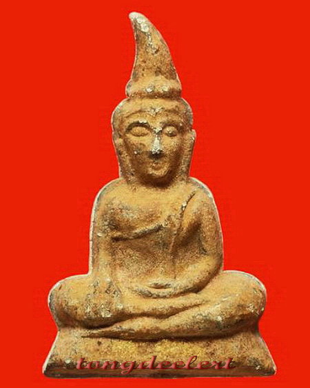 พระท่ากระดานวัดต้นลำไย จ.กาญจนบุรี เนื้อตะกั่วสนิมแดงกรุศรีสวัสดิ์แท้ ๆ พิมพ์ใหญ่ สวยมากค่ะ