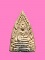 พระพุทธชินราช เนื้อดิน หลังลายผ้า กดยันต์ อกเลา