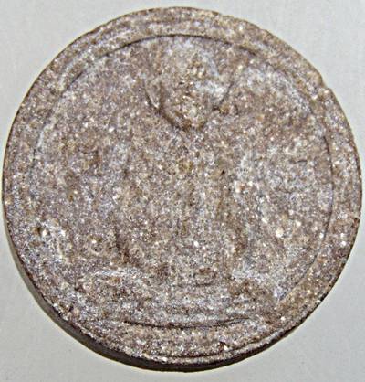 ๒๐ พระผงรูปเหมือนพิมพ์จันทร์ลอย หลวงพ่อโชติ ระลึกชาติ ชมรมพระเครื่องปากช่องสร้าง