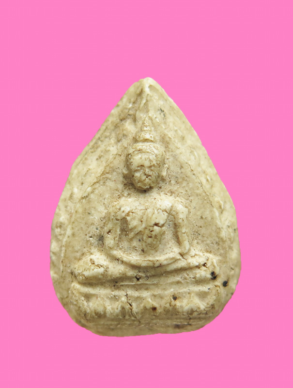 พระผงพิมพ์ใบโพธิ์เล็ก (ขนาดสูงประมาณ 1.2 เซ็น) เก่า