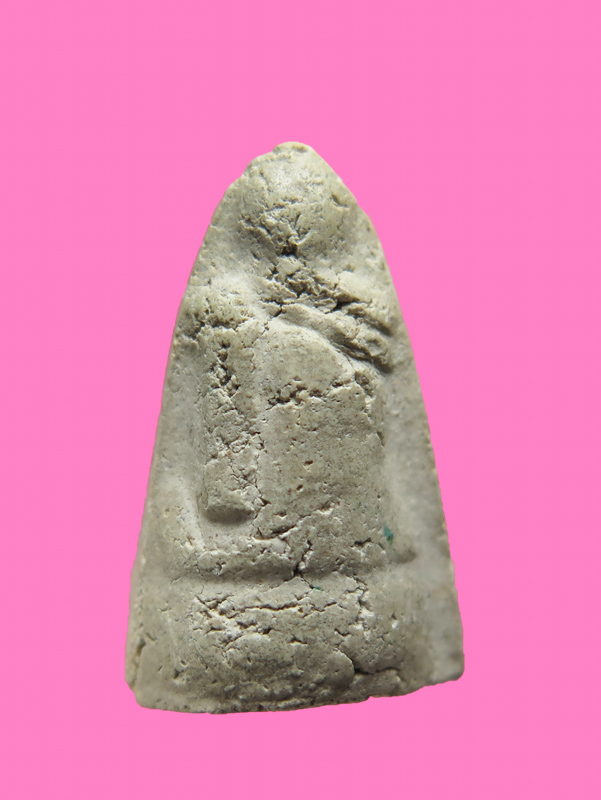 พระปิดตาลอยองค์ เนื้อผงเทา บล็อคประกอบ