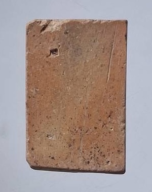 พระสมเด็จคะแนน เนื้อผงอิฐ เก่าๆ ไม่ทราบที่