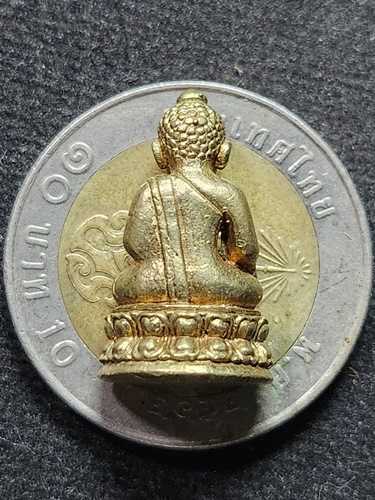 วัดเขาน้อยคีรีวัน ชลบุรี พระชัยวัฒน์ กนฺตสีโล หลวงปู่โทน 7 รอบ รุ่นสมทบหาทุนสร้างโบสถ์