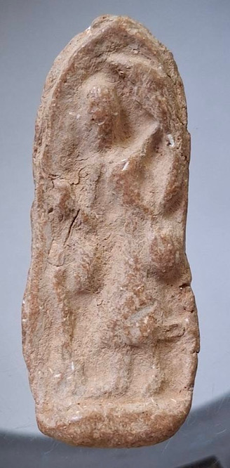 พระสิวลี องค์ใหญ่ เนื้อดินเผา ไม่ทราบที่