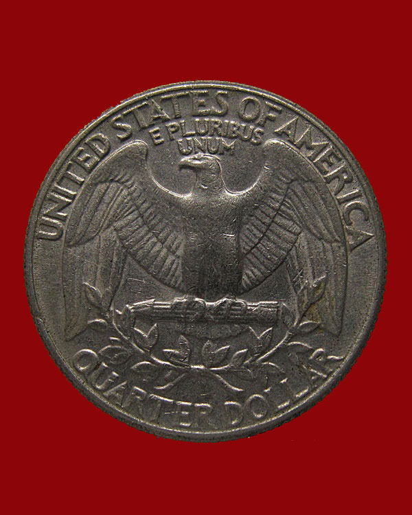 เหรียญ LIBERTY UNITED STATES OF AMERICA E PLURIBUS UNUM QUARTER DOLLAR IN GOD WE TRUST 1982 D