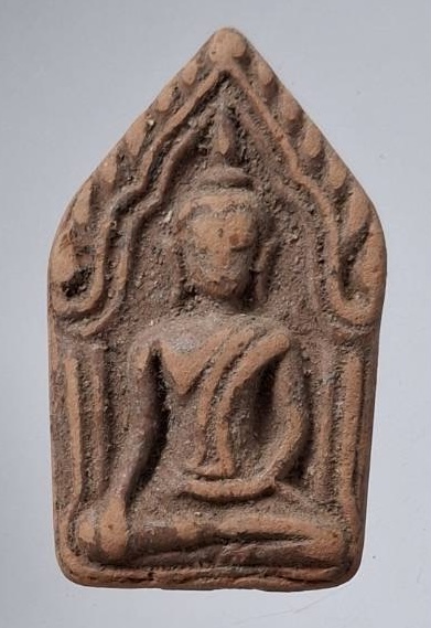 พระขุนแผน๕ยอด หลวงพ่อรักษ์ วัดสุทธาวาส จ.พระนครศรีอยุธยา เสาร์๕ ปี2553 เนื้อดินเผา พิมพ์เล็ก