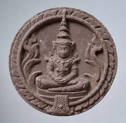 พระแก้วมรกต ท่านเจ้าคุณรักษ์ วัดสุทธาวาส วิ. จ.พระนครศรีอยุธยา ปี2555 เนื้อผง