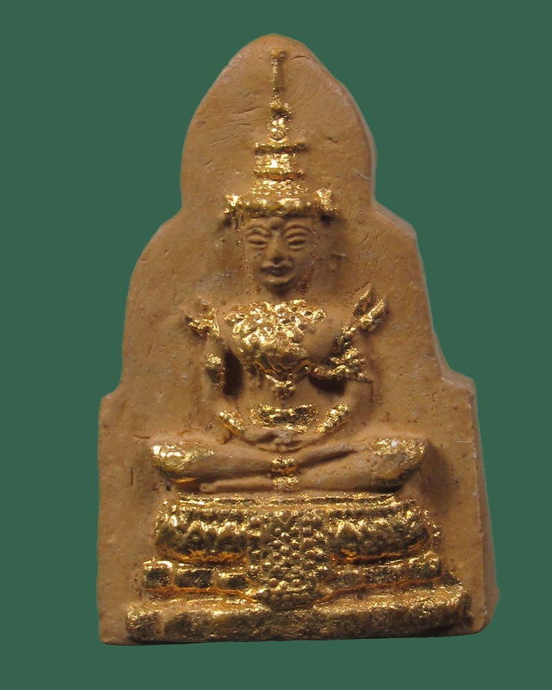 พระแก้วมรกตหลังหลวงปู่เทียน วัดโบสถ์ ปี2515