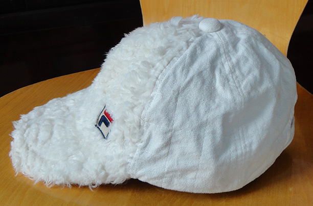 หมวก FILA ของแท้ Snow Cap Trekking Equipment สีขาว สวยมมาก