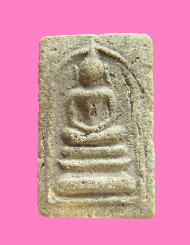 สมเด็จเกศทะลุซุ้ม หลังยันต์