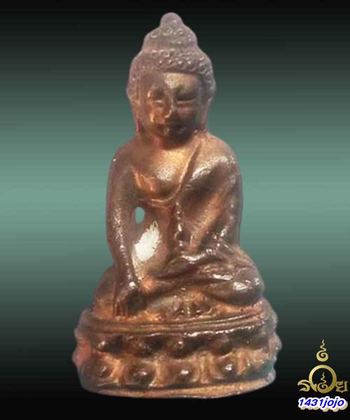 พระกริ่งพิชิตมาร รุ่นทูลเกล้า วัดสุทัศน์ เนื้อนวโลหะ ตอกโค้ด+หมายเลข ปี 2535