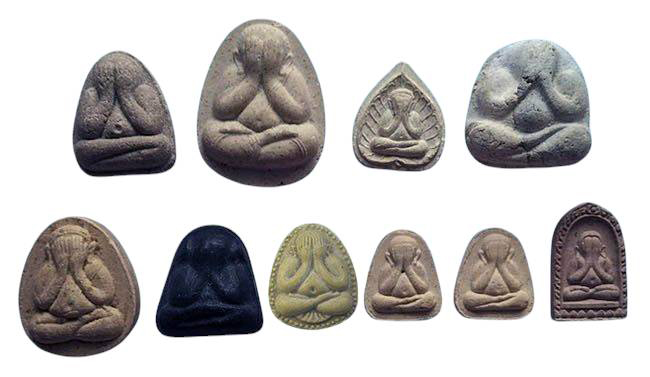 ปิดตา ต่างสำนัก ทีเดียว 10 องค์ (ชุดที่ 1)..เคาะเดียว