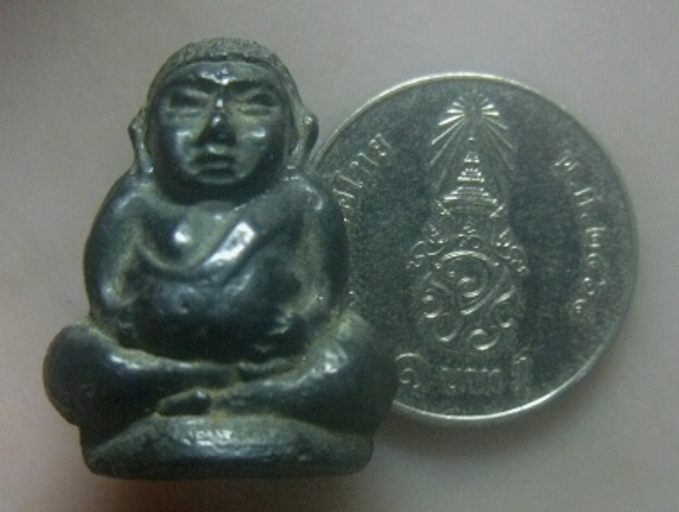 **เบาๆ**พระสังกัจจายน์ เนื้อเมฆพัตร หลวงปู่อ่อน ญาณสิริ วัดป่านิโครธาราม อุดรธานี ปี ๒๕๑๗**สวยๆ