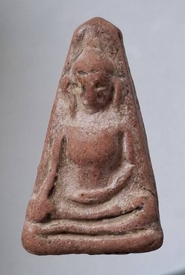 พระผงสุพรรณ เนื้อดินเผา เก่าๆ เนื้อจัดมากๆ ไม่ทราที่