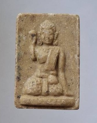 แม่นางกวัก เนื้อผง หลังยันต์ เก่าๆ ไม่ทราบที่