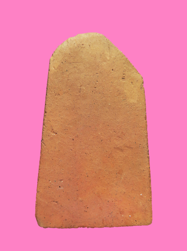 พระพิมพ์โพธิ์บัลลังก์ เนื้อดินมี่ทรายทอง 