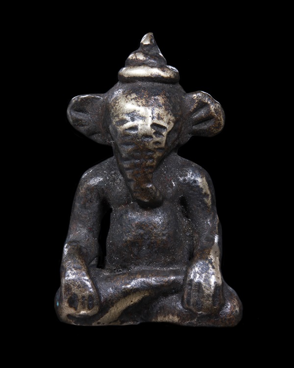 รูปหล่อพระพิฆเนศวร เนื้อสำริด ศิลปะนครศรี