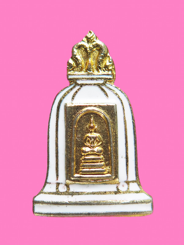 เข็มกลัด พิมพ์สมเด็จ รูประฆัง ไม่ทราบที่ 