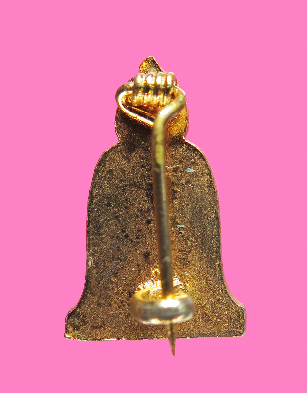 เข็มกลัด พิมพ์สมเด็จ รูประฆัง ไม่ทราบที่ 