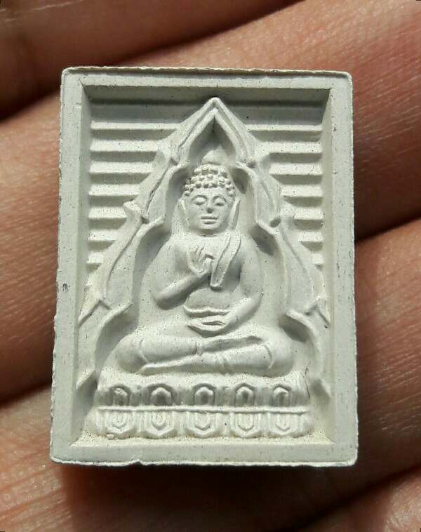พระวัดปากน้ำรุ่น 7 รุ่นบรรจุเจดีย์พุทธมณฑล ปี 2535 พร้อมซองเดิมจากวัด เคาะเดียว(3)