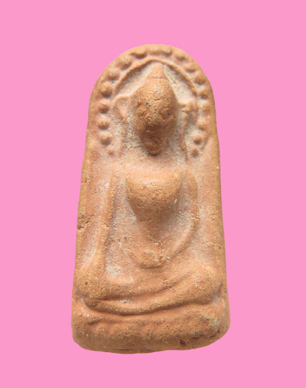 พระผงสุรรณมีประภามณฑล หลังดอกจัน