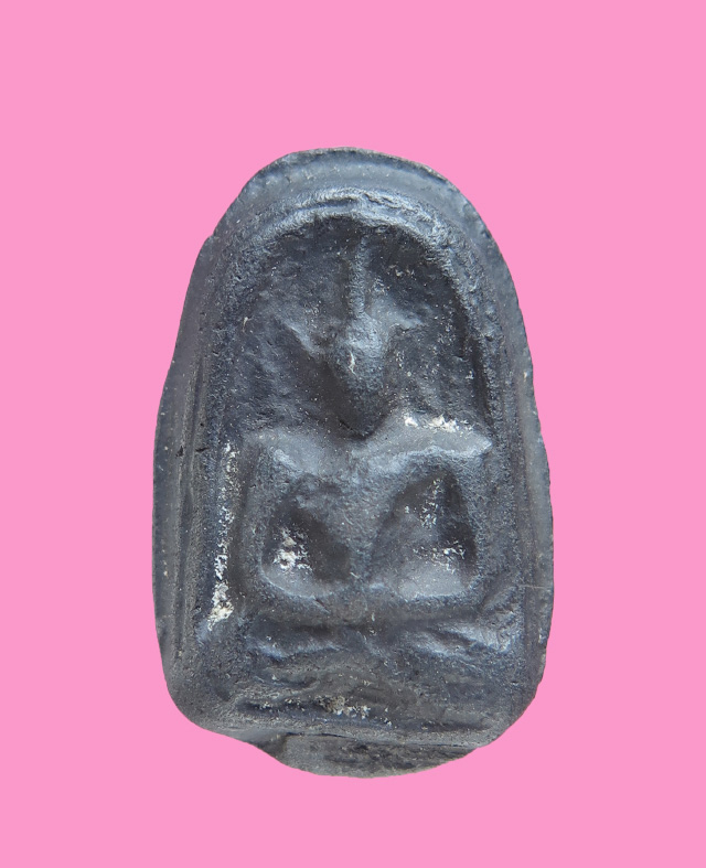 พระพิมพ์เม็ดบัว หลังกด นะ