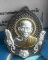 หลวงพ่อพัฒน์ ปุญฺญกาโม วัดห้วยด้วน จ.นครสวรรค์ หลัง หลวงพ่อเดิม แบลคโรเดียม เลข 89