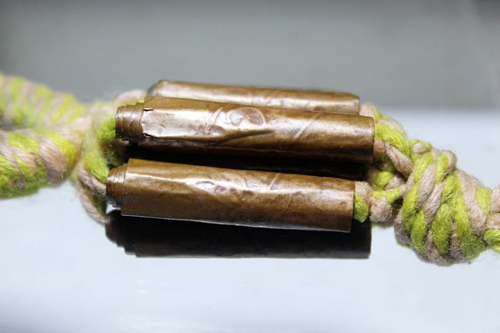 A985ตะกรุดเก้ากุ่มครูบาวัง วัดบ้านเด่น สภาพสวยเดิม