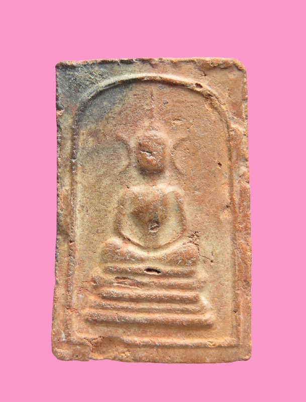 พระสมเด็จเนื้อดินหูบายศรี เก่า