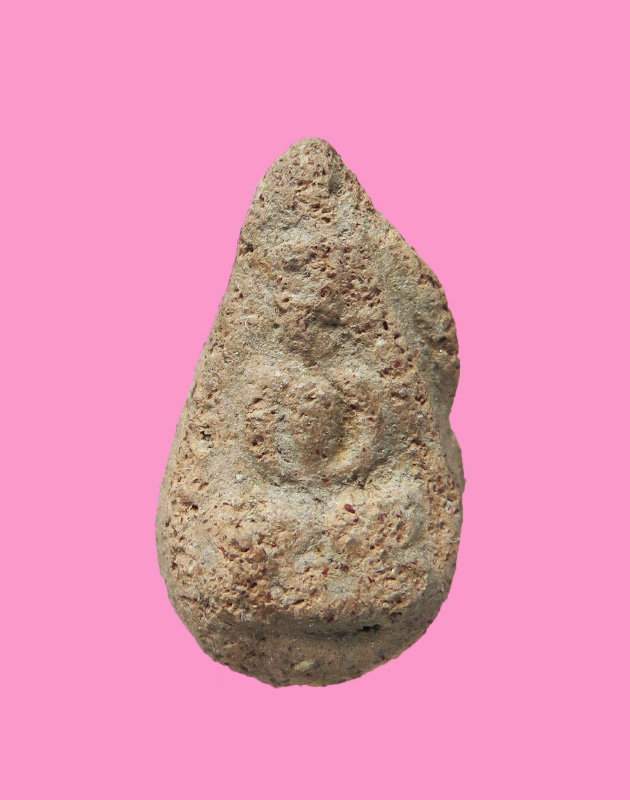 พระกลีบบัว เนื้อดิน ลงกรุ