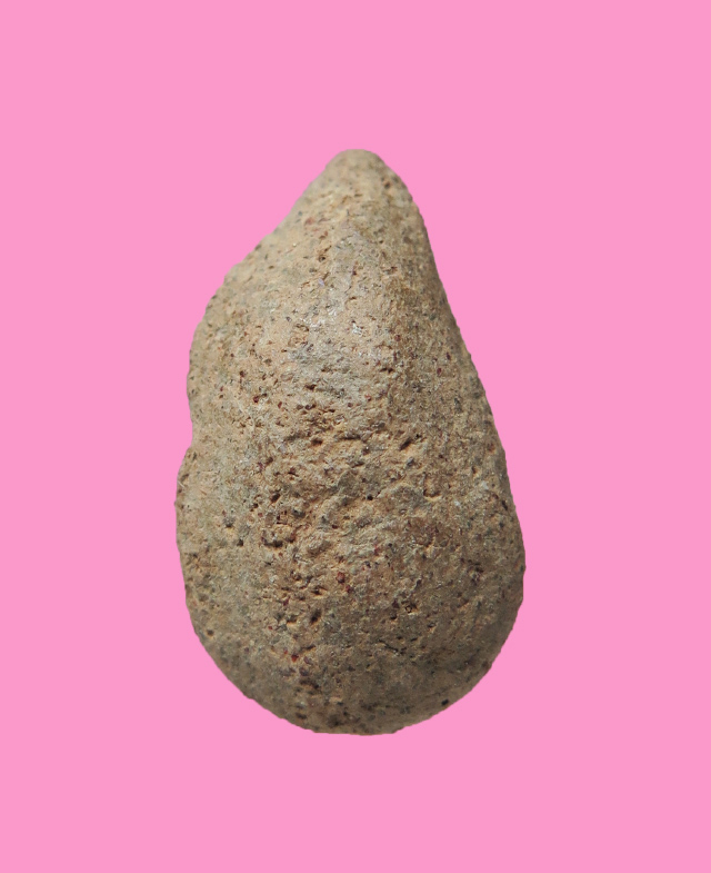 พระกลีบบัว เนื้อดิน ลงกรุ