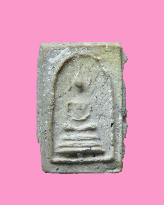 สมเด็จพิมพ์คะแนน หูบายศรี เนื้อผง หลังเคยปั๊มชื่อ