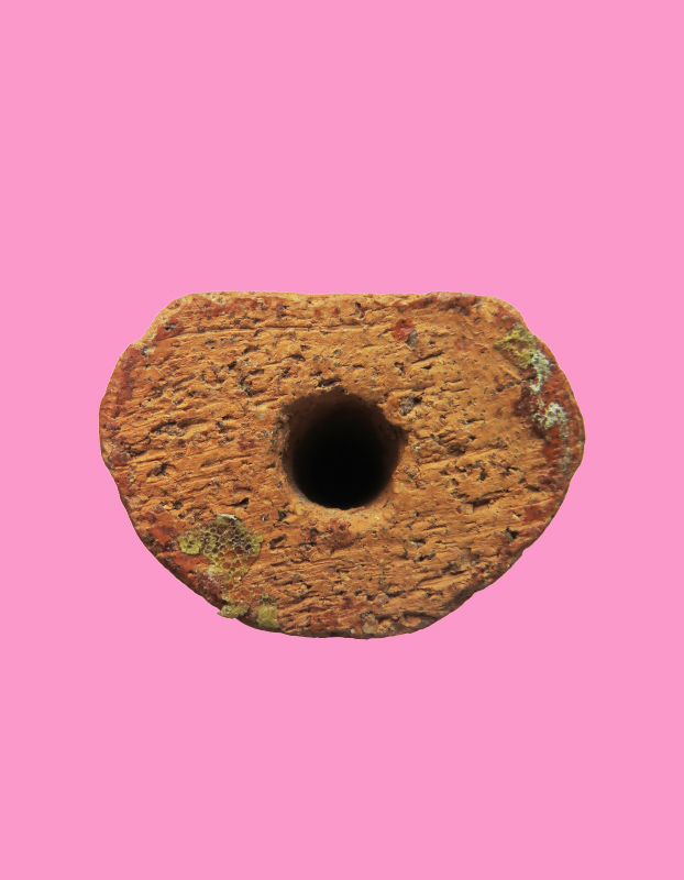 พระสังกัจจาย์ ลอยองค์ เนื้อดิน เก่า