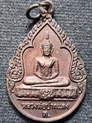 วัดพราหมณี จ.นครนายก เหรียญหลวงพ่อปากแดง   รุ่นนะเมตตา 2550