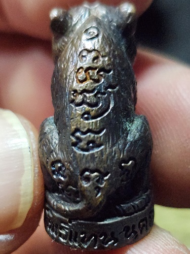 วัดโพธิ์แทน นครนายก เสือตาแดง หลวงพ่อเกิด ก้นติดหนังเสือ