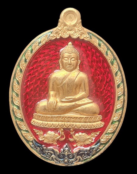 เคาะแรกแดง..ลพ.สำเร็จศักดิ์สิทธิ์ รุ่นบันดาลทรัพย์ ๖๓..สำริดลงยาพิเศษ # ๑๒๘..วัดหนองสะเดา จ.สระบุรี