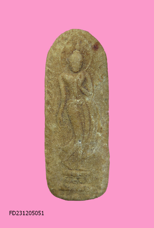 พระลีลา เนื้อผงน้ำมัน