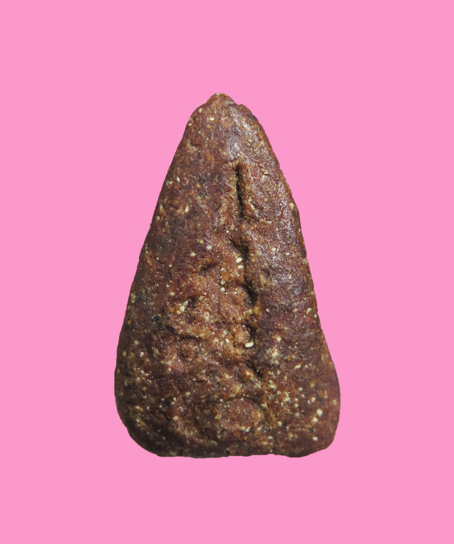 พระร่วงนั่ง เนื้อว่าน หลังยันต์