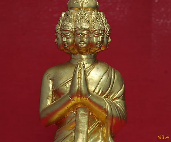 พระบูชาเศรษฐีนวโกฏิ หลวงปู่มา ญาณวโร วัดสันติวิเวก หน้าตัก 5 นิ้ว